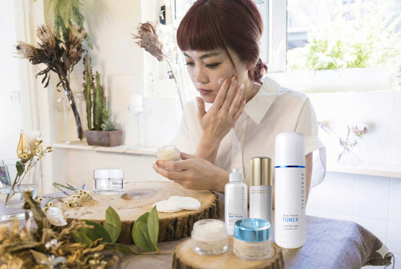 RENE CELL 潤尼秀 韓國居家微整保養品主視覺-逆齡奇蹟